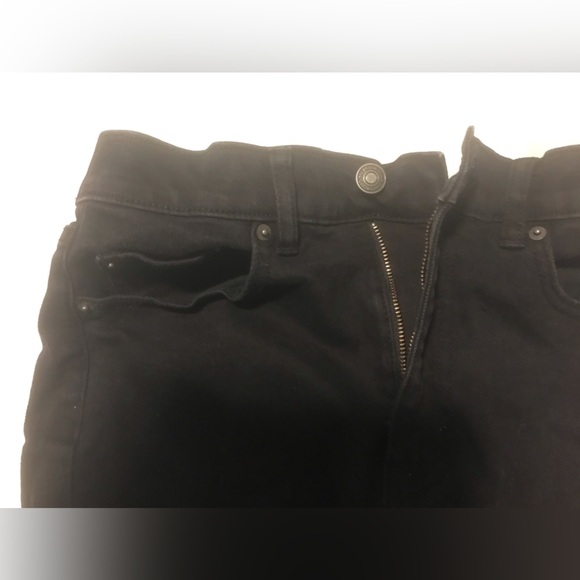 Ardene High-Waisted Denim Jean Summer Shorts in Black, Size Women’s 5 - Picture 4 of 4